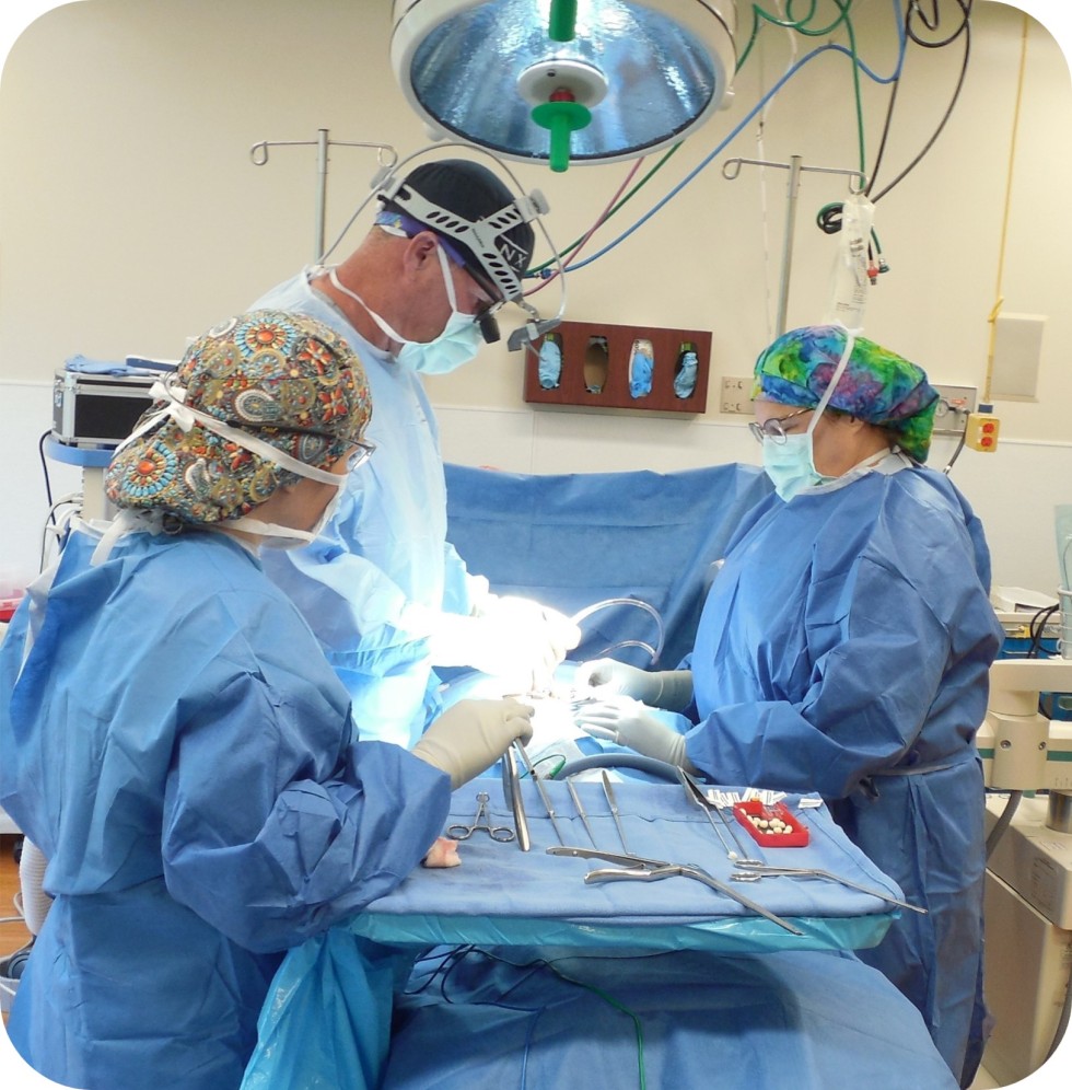 Operating roon in surgery center